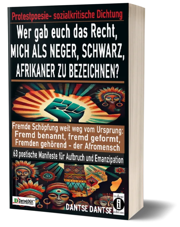 Cover-Mockup - Wer gab euch das Recht, mich als Neger, schwarz, Afrikaner zu bezeichnen?