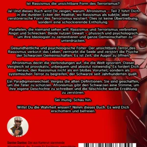 Afronismus - Band 2 - Backcover